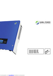 Samil Power SolarLake 8500TL-PM Installationsanleitung