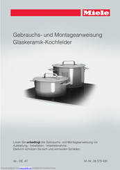 Miele KM6032 Gebrauchsanweisung