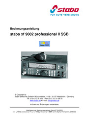 stabo xf 9085 professional II SSB Bedienungsanleitung