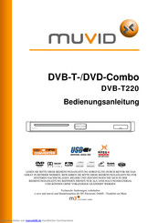 Muvid DVB-T220 Bedienungsanleitung