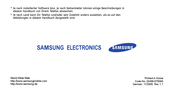 Samsung SGH-D600 Bedienungsanleitung