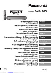 Panasonic DMP-UB900 Bedienungsanleitung