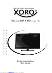 Xoro HTC 2240 HD Bedienungsanleitung