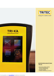 Tritec TRI-KA Bedienungsanleitung