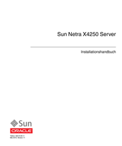 Sun Oracle Sun Netra X4250 Installationshandbuch