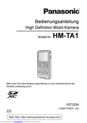 Panasonic HM-TA1 Bedienungsanleitung