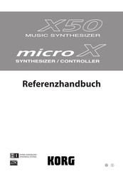 Korg X50 Referenzhandbuch