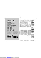 Sharp XL-MP80H Bedienungsanleitung