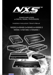 NXS NX400.4 Benutzerhandbuch