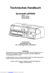swiss made Syramed µSP6000 Handbuch