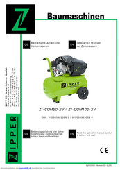 Zipper Mowers ZI-COM100-2V Bedienungsanleitung