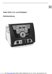 Weller WXD 2 Betriebsanleitung
