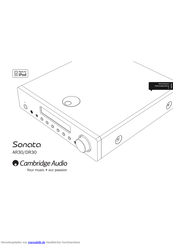 Cambridge Audio Sonata DR30 Bedienungsanleitung