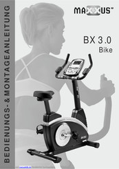 Maxxus BX 3.0 Bike Bedienungsanleitung