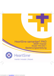 HeartSine PAD 360P-Trainers Bedienungsanleitung