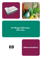 HP Officejet Serie 5500 Referenzhandbuch