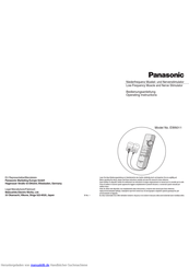 Panasonic EW6011 Bedienungsanleitung