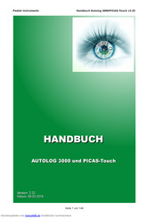 Peekel Autolog 3000 Handbuch