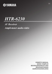 Yamaha HTR-6230 Bedienungsanleitung