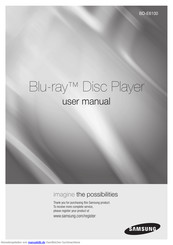 Samsung BD-ES6000 Handbuch
