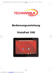 Techniviola ViolaPad 10G Bedienungsanleitung
