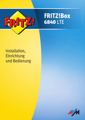 Fritz!Box FRITZ!Box 6840 LTE Handbuch