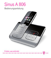 T-Mobile Sinus A 806 Bedienungsanleitung
