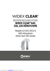 Widex C2-9 Bedienungsanleitung