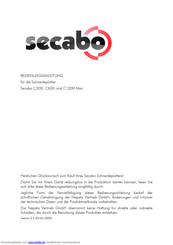 Secabo C60III Bedienungsanleitung