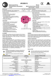 Omnio UPJ230/12 Bedienungsanleitung