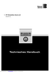 Telecom Behnke Serie 43 Technisches Handbuch
