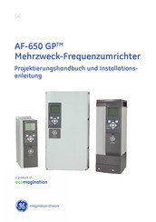 Siemens AF-650 GP Projektierungshandbuch Und Installationsanleitung