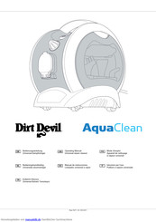 Dirt Devil AquaClean M319 Bedienungsanleitung