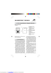 3B SCIENTIFIC PHYSICS U17450 Bedienungsanleitung