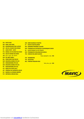 Mavic 15C Bedienungsanleitung