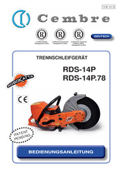 Cembre RDS-14P Bedienungsanleitung