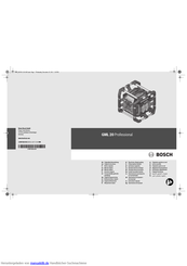 Bosch GML 20 Professional Betriebsanleitung