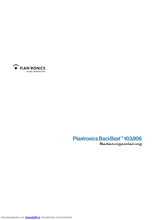 Plantronics BlackBeat 903 Bedienungsanleitung