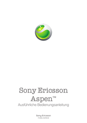 Sony Ericsson Aspen M1i Bedienungsanleitung