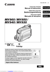 Canon MV930 Bedienungsanleitung