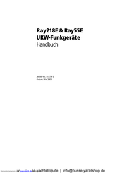 Raymarine Ray55E Handbuch