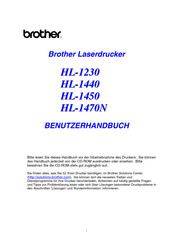 Brother HL-1470N Benutzerhandbuch