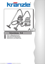 Kranzle Ventos 14 Handbuch