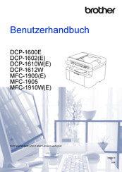 Brother DCP-1600E Benutzerhandbuch
