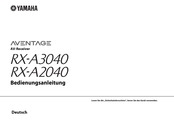Yamaha Aventage RX-A2040 Bedienungsanleitung