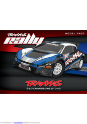 Traxxas rally 7407 Bedienungsanleitung