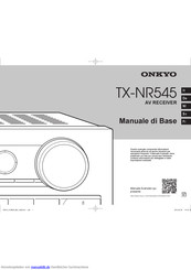 Onkyo TX-NR545 Bedienungsanleitung