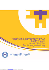 HeartSine samaritan PAD 350P Bedienungsanleitung