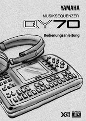Yamaha QY70 Bedienungsanleitung