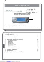 Archos Gmini 500 Benutzerhandbuch